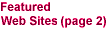 Featured Web Sites (page 2) 
